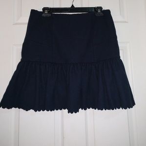 Red Valentino skirt navy blue color